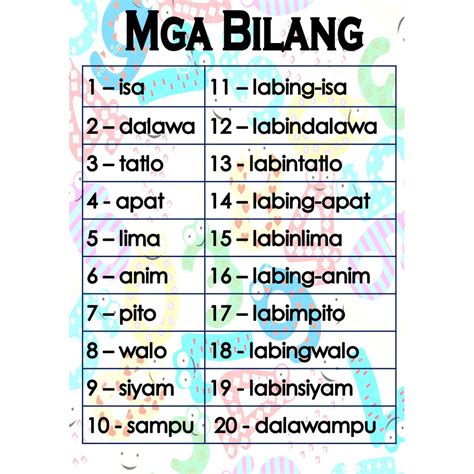 12 in filipino